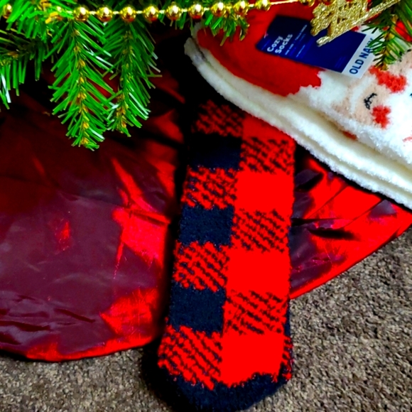 NWT: OLD NAVY SOCKS: WOMENS 3-PK. COZY HOLIDAY (YOUR CHOICE) - Picture 4 of 9